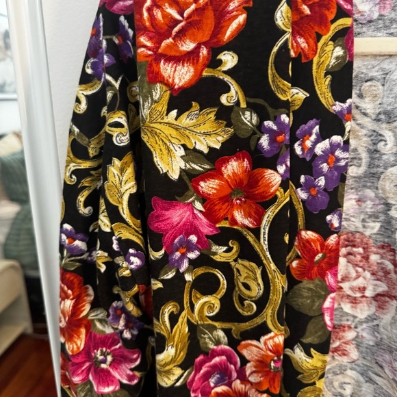 TOUCHE LA floral 90s vintage kimono blazer - Picture 5 of 5